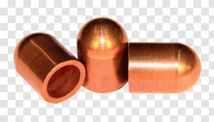 Metal Copper Material - Cylinder - Welding Cap Transparent PNG