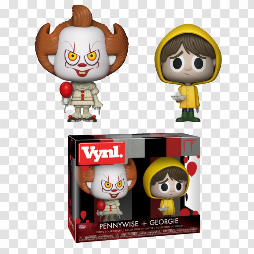 It Funko Vynl Action & Toy Figures Collectable - Clown - Pennywise Drawing Transparent PNG