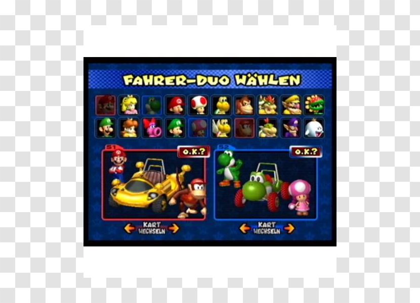 Mario Kart: Double Dash Display Device Video Game Multimedia Computer Monitors - Technology Transparent PNG