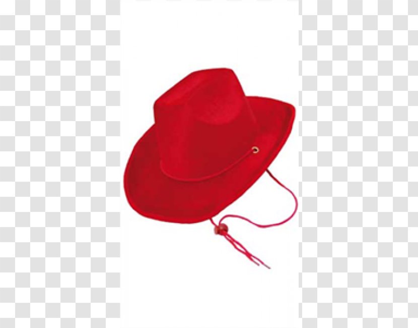 Hat - Red - Cow Boy Transparent PNG