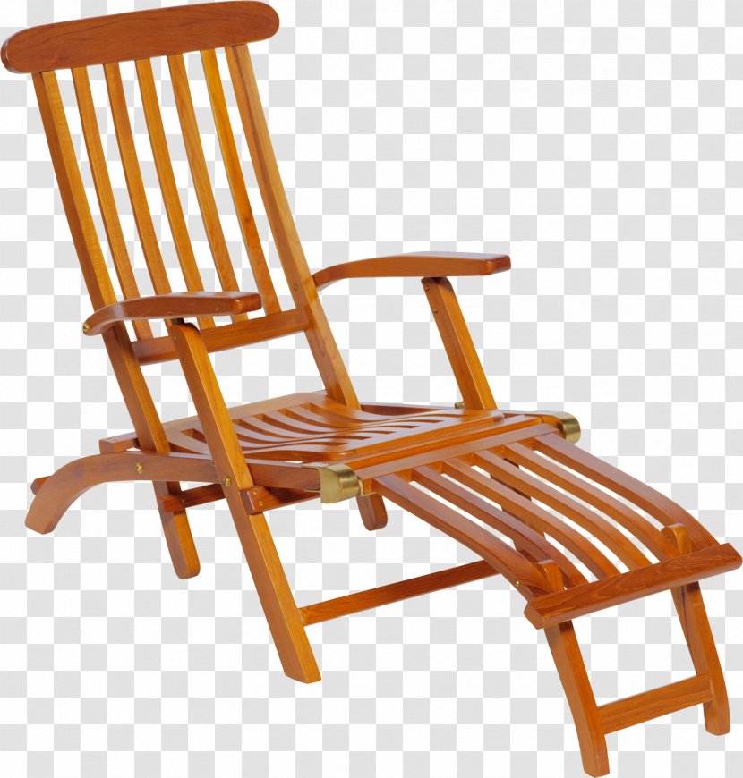 Garden Furniture Deckchair Sunlounger - Chair Transparent PNG