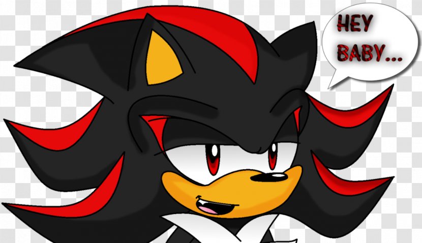 Shadow The Hedgehog Sonic Vampire Legendary Creature - Of - Rouge Bat Kiss Tell Transparent PNG