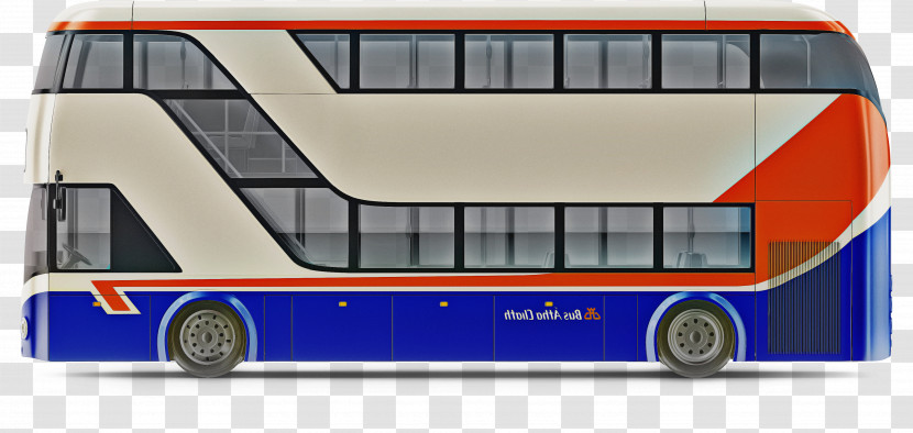 Transport Bus Vehicle Double-decker Bus Public Transport Transparent PNG