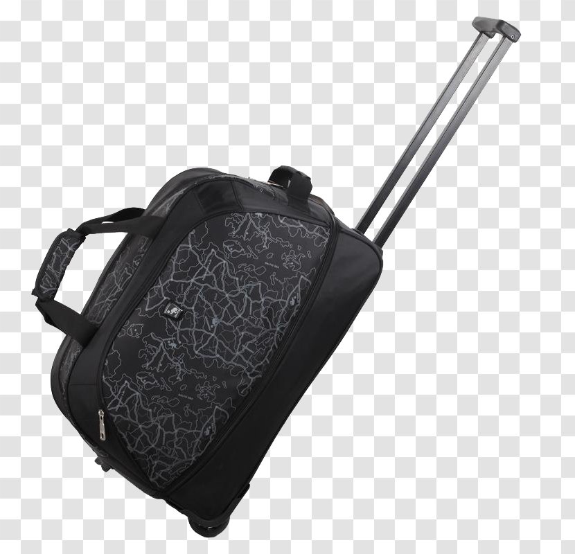 Handbag Suitcase Baggage Travel - Hand Luggage - Black Transparent PNG