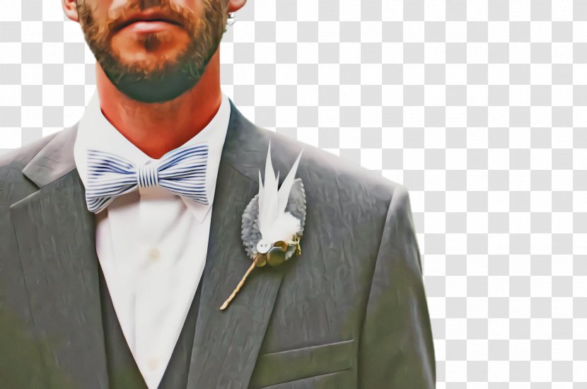 Bow Tie - Whitecollar Worker - Beard Transparent PNG