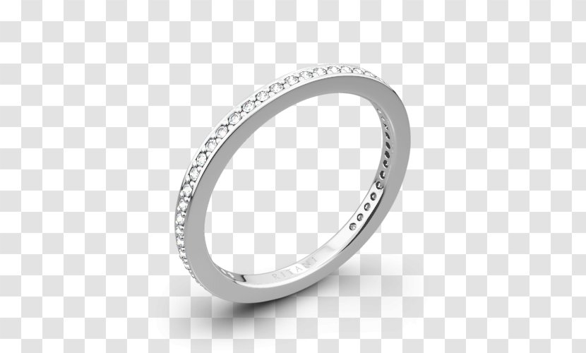 Earring Wedding Ring Diamond Cubic Zirconia - Ceremony Supply - Love Infinity Bands Transparent PNG