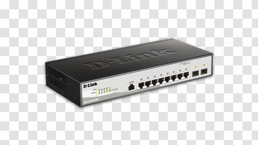 Gigabit Ethernet Network Switch Power Over D-Link - Port Transparent PNG