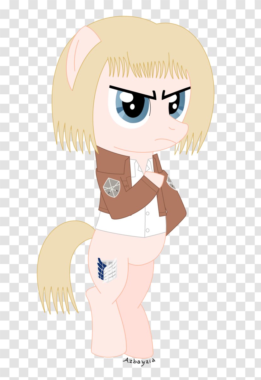 Armin Arlert Attack On Titan My Little Pony - Heart - Aot Transparent PNG