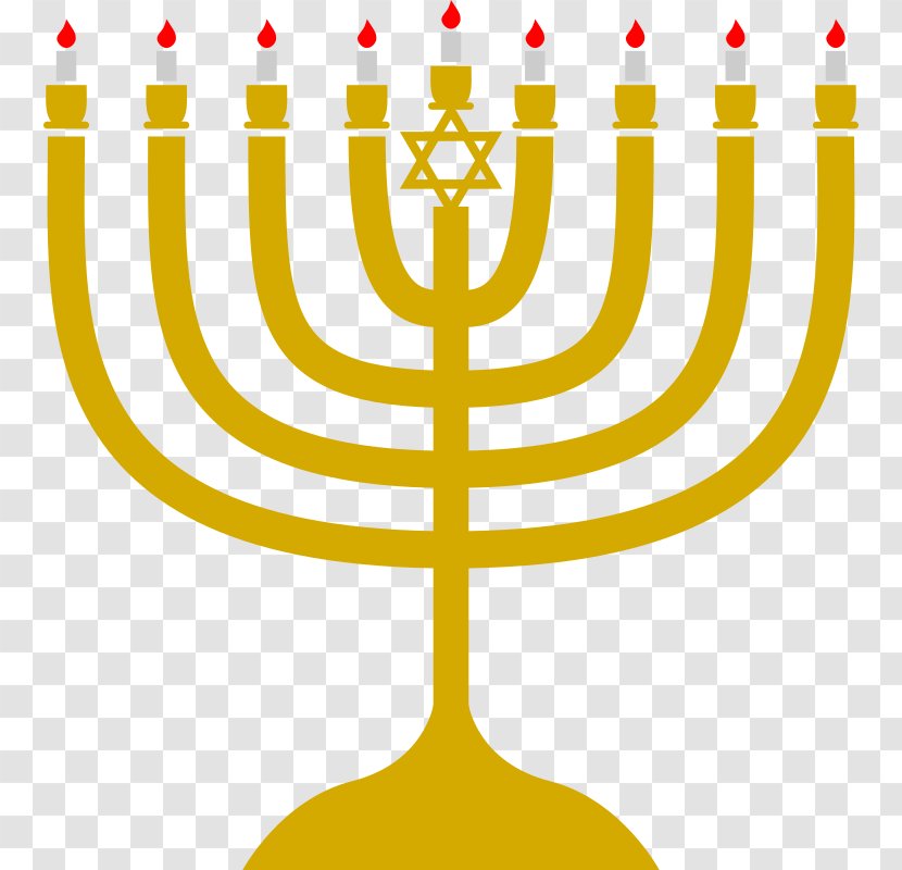 Judaism Menorah Symbol Hanukkah Transparent PNG
