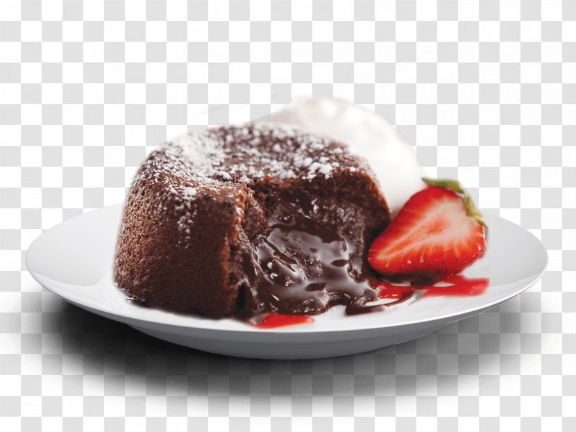 Molten Chocolate Cake Fudge Dirt - Recipe - Ruby Transparent PNG