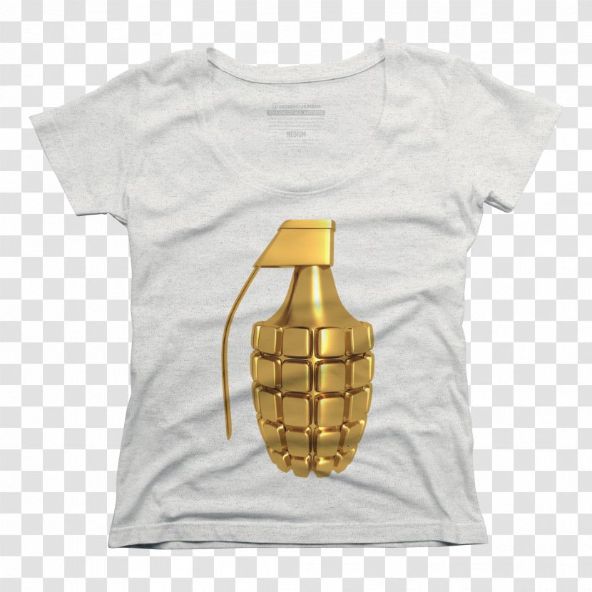 T-shirt Clothing Design By Humans Sleeve - Shirt - Grenade Transparent PNG