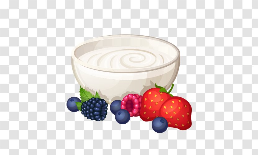 Breakfast Cereal Pancake Food Clip Art - Ceramic - Illustration Of Yogurt Transparent PNG