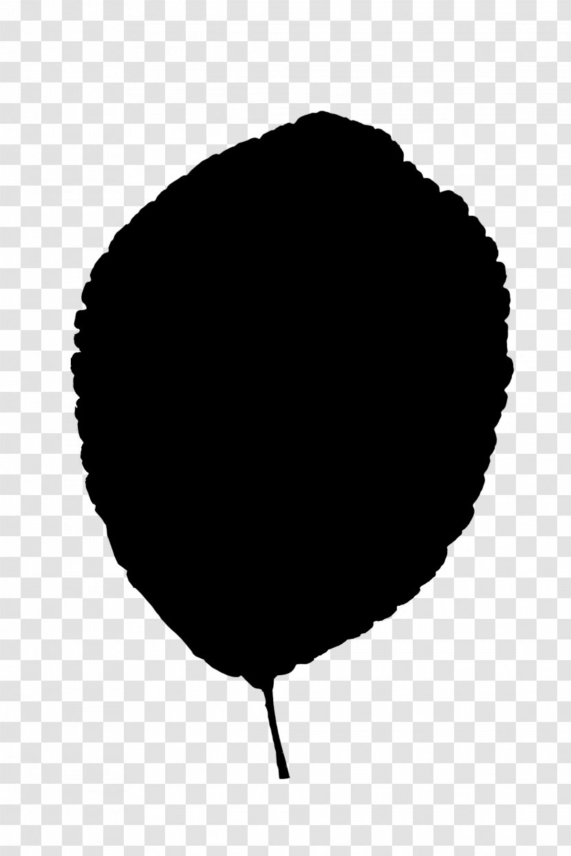 Black & White - Silhouette - M Leaf Font Line Transparent PNG