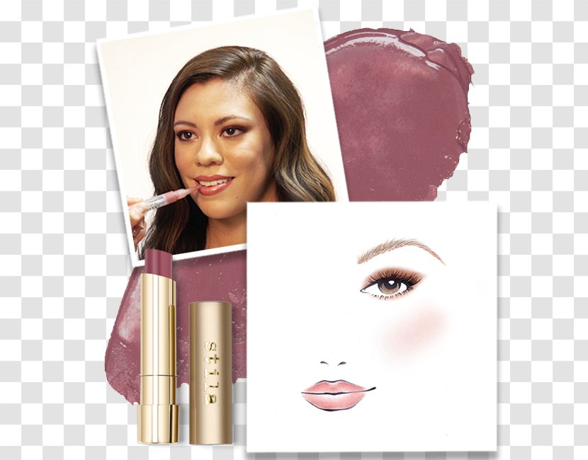 Lip Balm Cosmetics Lipstick Gloss - Color - Smudged Transparent PNG