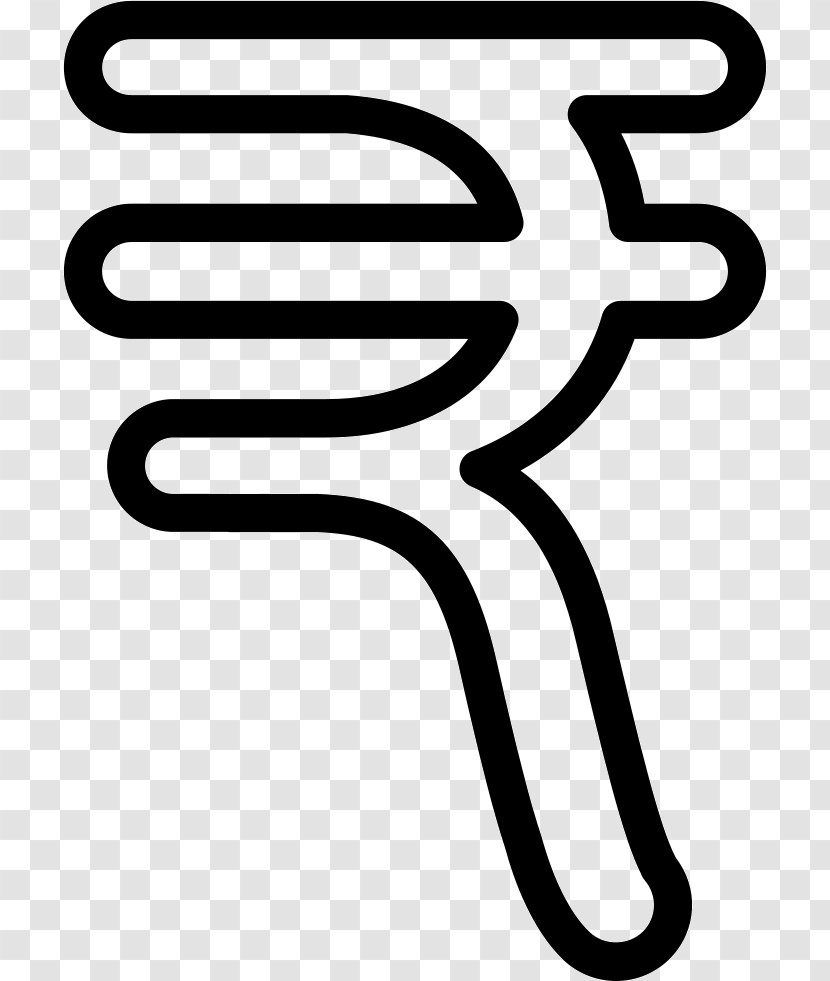 Indian Rupee Sign Currency Symbol Nepalese Transparent PNG