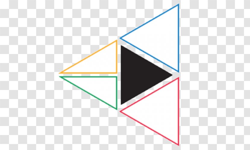 Triangle Point Diagram Brand - Text Transparent PNG