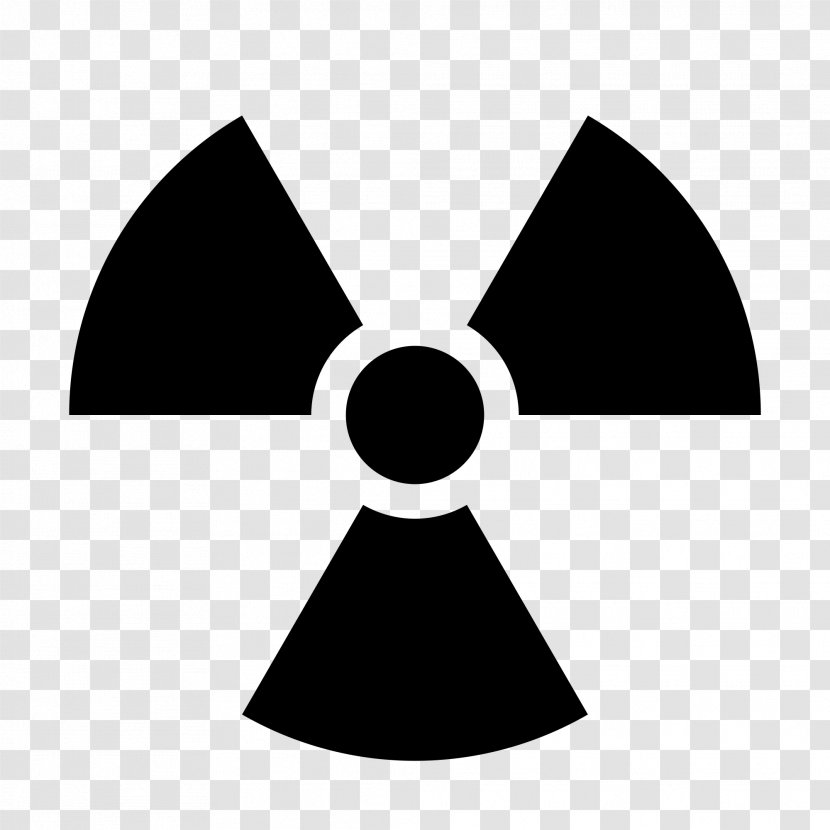 Ionizing Radiation Radioactive Decay Contamination - Monochrome Photography - Attention Transparent PNG