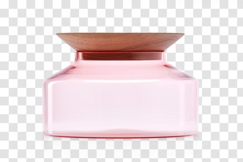 Glass Vase Gimmii - Pink - Exclusief Dutch Design Online Product BowlDish Joey Optical Transparent PNG