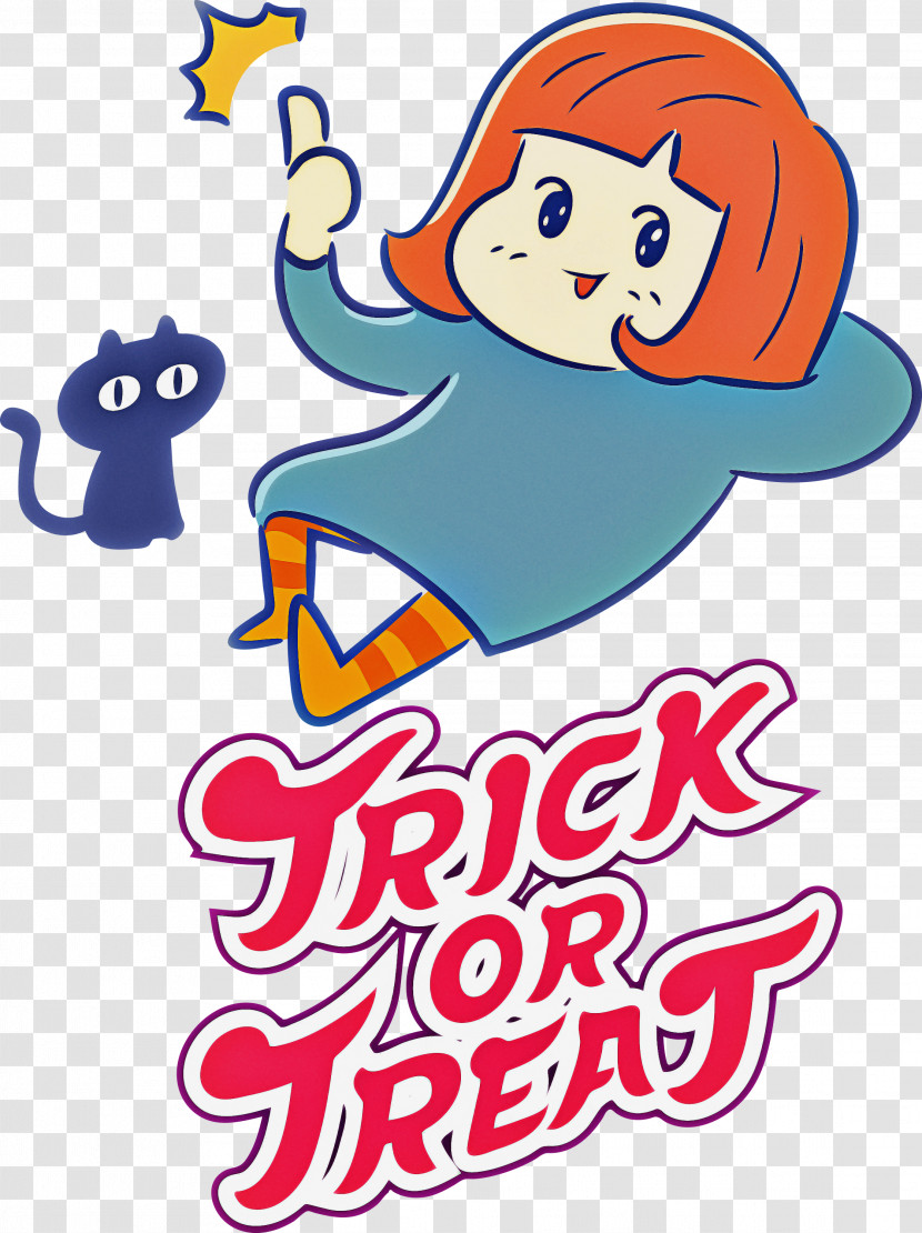 TRICK OR TREAT Happy Halloween Transparent PNG