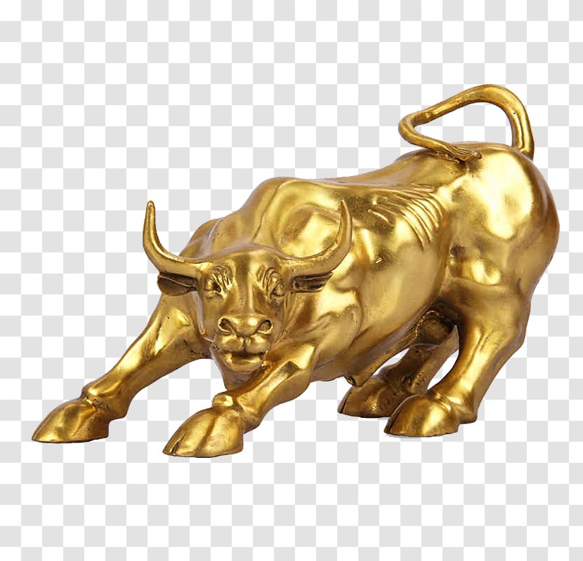 Cattle Water Buffalo Bull Gold - Material - Golden Cow Transparent PNG