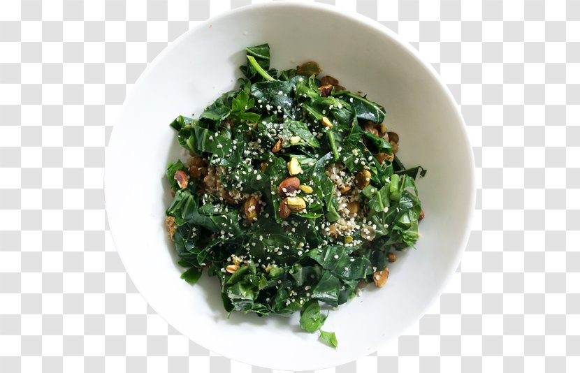 Spinach Salad Namul Recipe Collard Greens - Spring Transparent PNG
