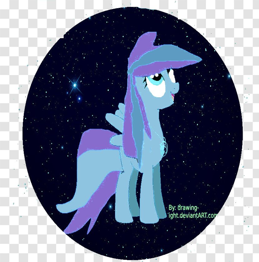 Horse Cartoon Mammal Star - Purple - Night Lights Transparent PNG