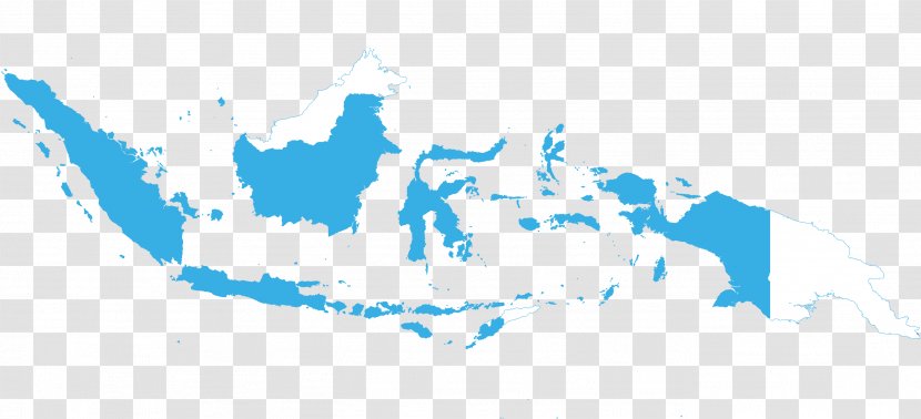 Indonesia Vector Map Mapa Polityczna - Flag Of Transparent PNG