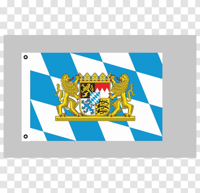 Kingdom Of Bavaria Flag Fahne - States Germany Transparent PNG