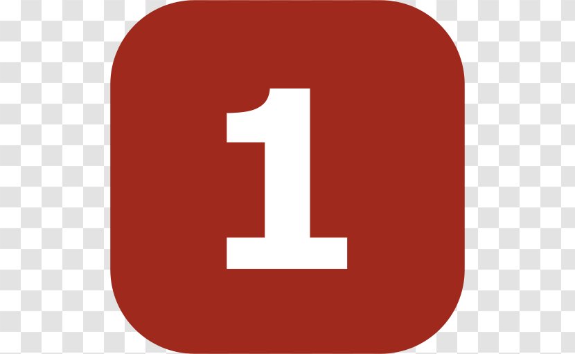 Icon Design Clip Art - Red - Number Transparent PNG