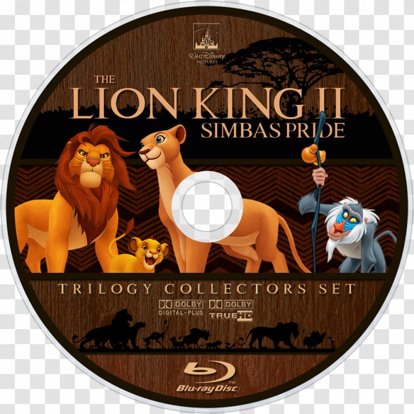 Simba Shenzi Blu-ray Disc The Lion King DVD - Bluray Transparent PNG