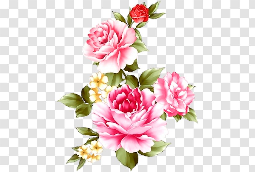 Watercolor Wreath Flower - Painting - Artificial Japanese Camellia Transparent PNG