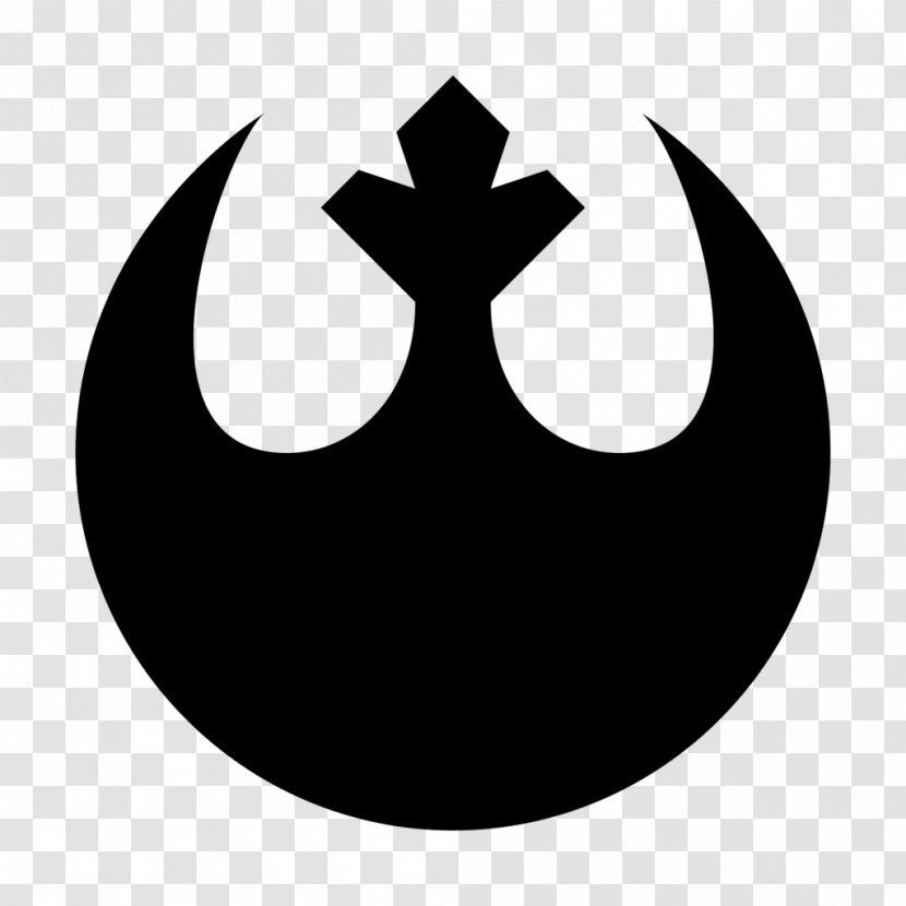 Luke Skywalker Boba Fett Desktop Wallpaper Icon Design - Monochrome - Star Wars Transparent PNG