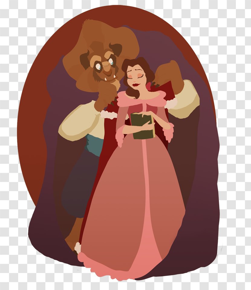 Belle Beast The Walt Disney Company Something There Art - Princess Transparent PNG