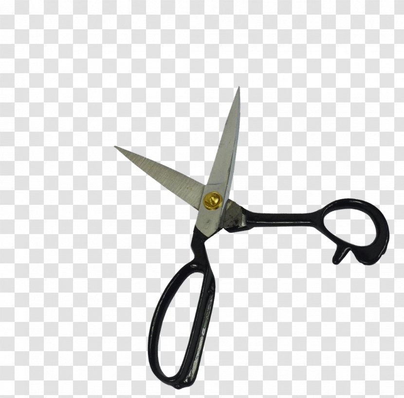 Scissors Knife Tailor - Black And White Transparent PNG
