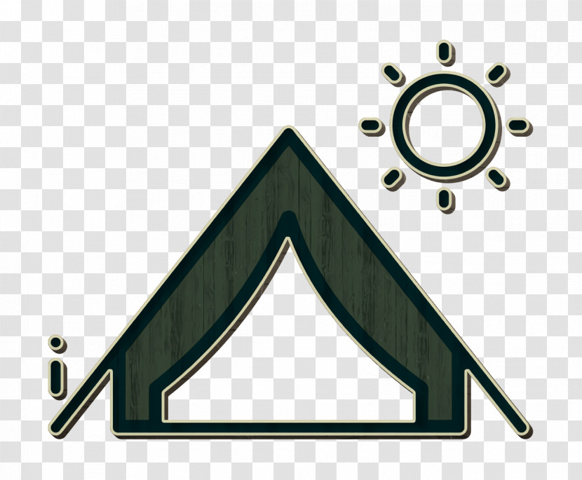 Camping Outdoor Icon Tent Icon Transparent PNG