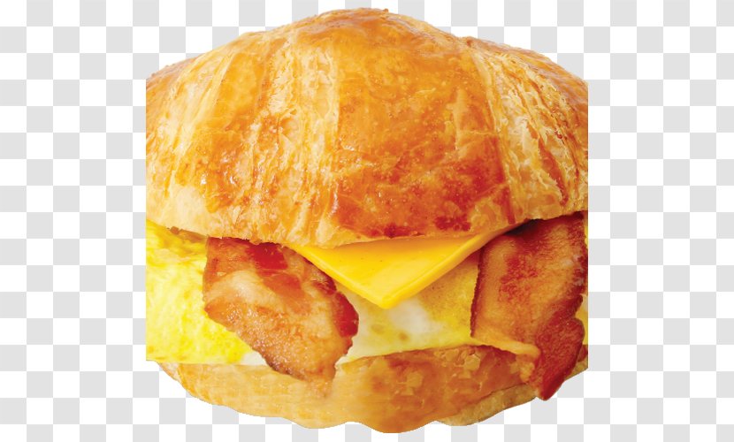 Breakfast Sandwich Croissant Ham And Cheese Hamburger Bacon, Egg - Bacon Transparent PNG