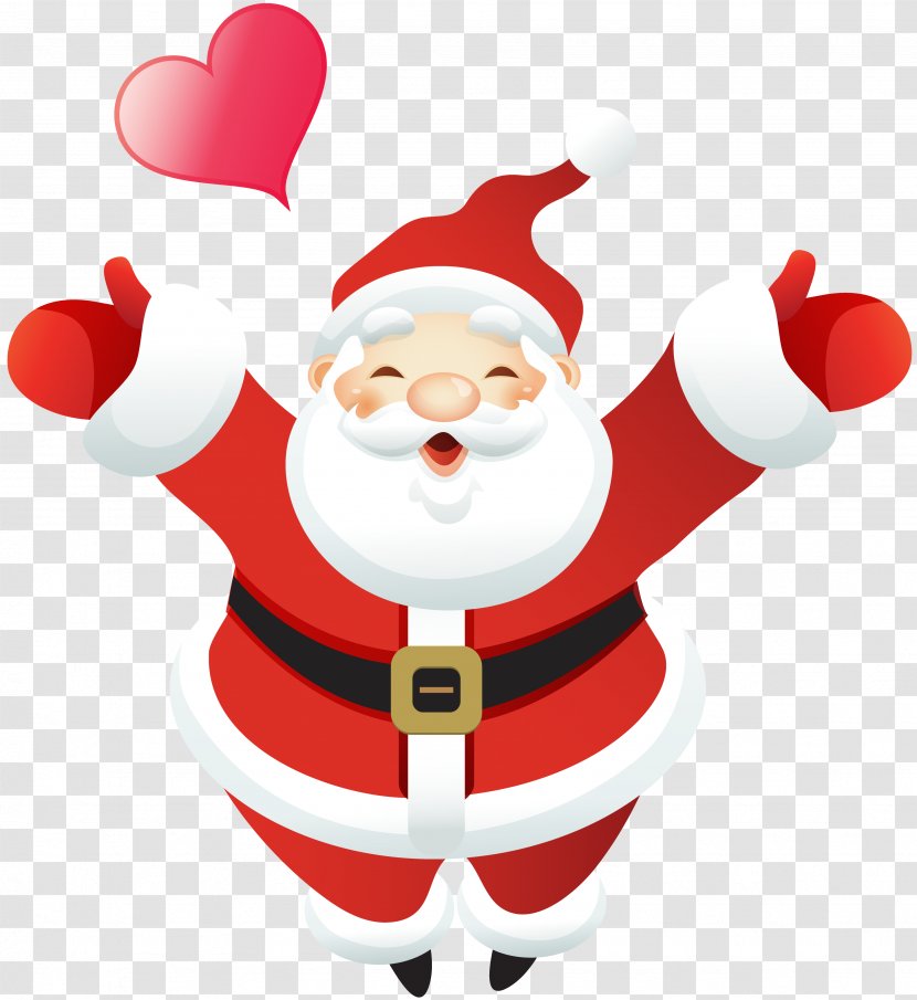 Santa Claus Christmas Clip Art Transparent PNG