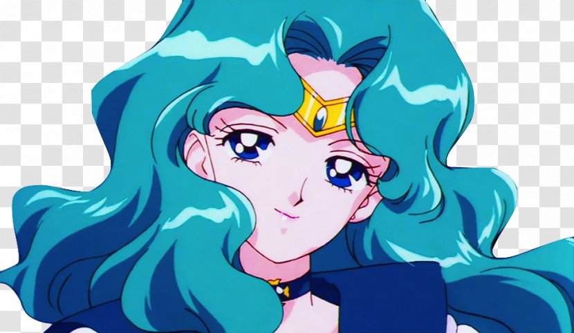 Sailor Neptune Moon Chibiusa Senshi Character - Flower Transparent PNG