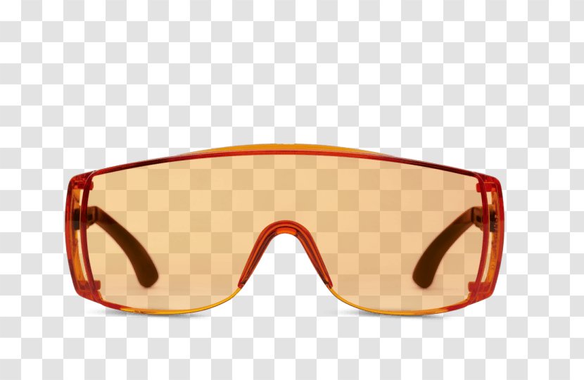 Goggles Sunglasses Product Design - Eyewear - Orange Light Transparent PNG