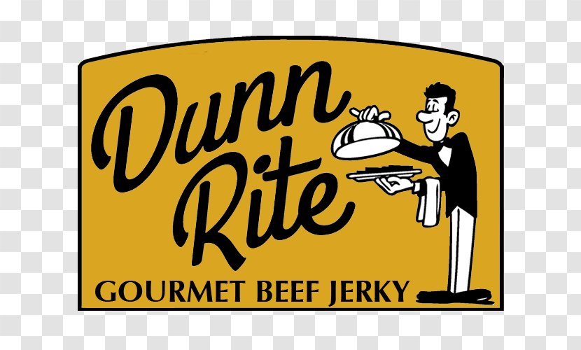 Dunn Rite Gourmet Beef Jerky Logo Brand - Snack Transparent PNG