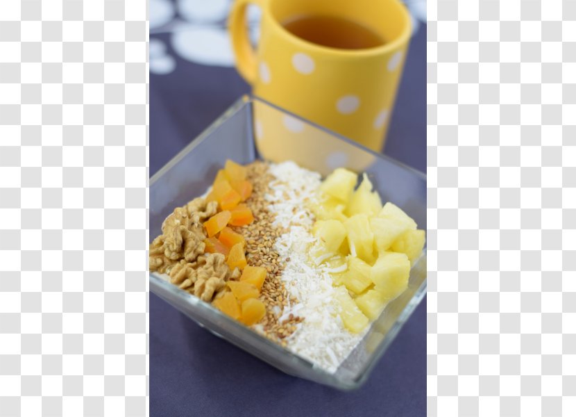 Smoothie Vegetarian Cuisine Breakfast Dish Recipe - Pineapple - Bowl Transparent PNG