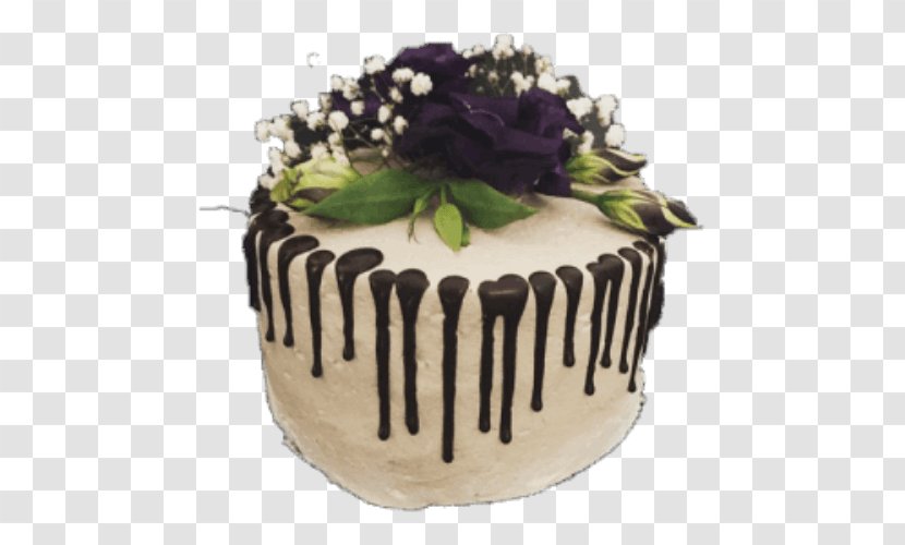 Buttercream Chocolate Cake Cakery Decorating - Pasteles Transparent PNG