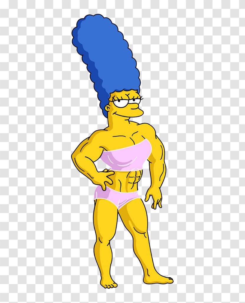 Marge Simpson Strong Arms Of The Ma Simpsons - Season 14 - Barting Over EpisodeOthers Transparent PNG