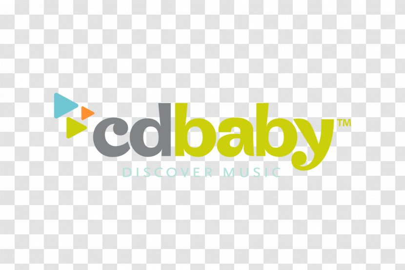 Logo Vector Graphics CD Baby Compact Disc Brand - Yellow Transparent PNG