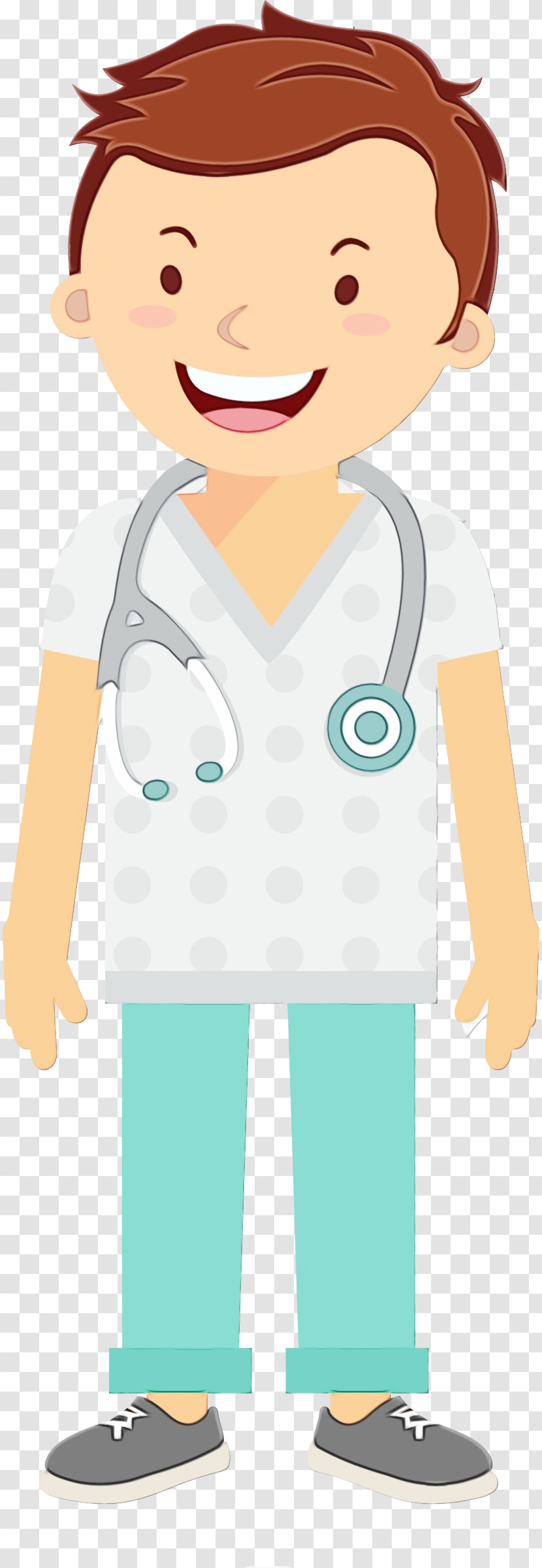 Cartoon Physician Transparent PNG