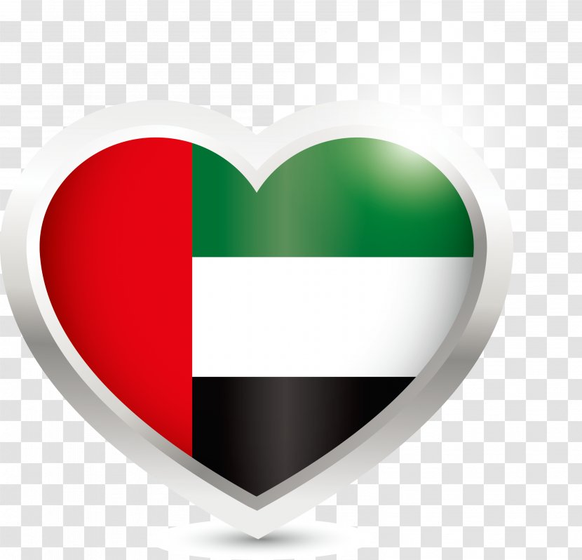 Flag Of The United Arab Emirates - Mohammed Bin Rashid Al Maktoum - Love Transparent PNG