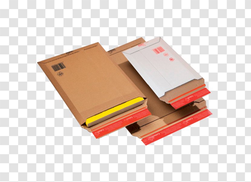 Cardboard Envelope Packaging And Labeling Corrugated Fiberboard Versandtasche Transparent PNG