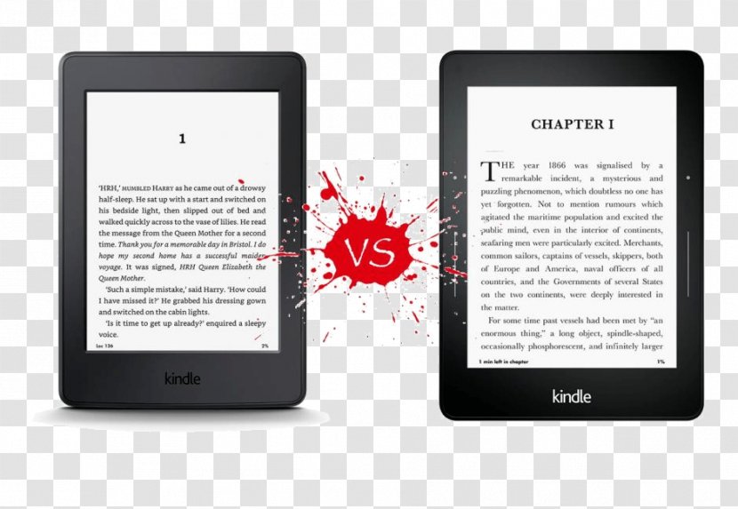 Kindle Fire Amazon.com Barnes & Noble Nook E-Readers Paperwhite Transparent PNG