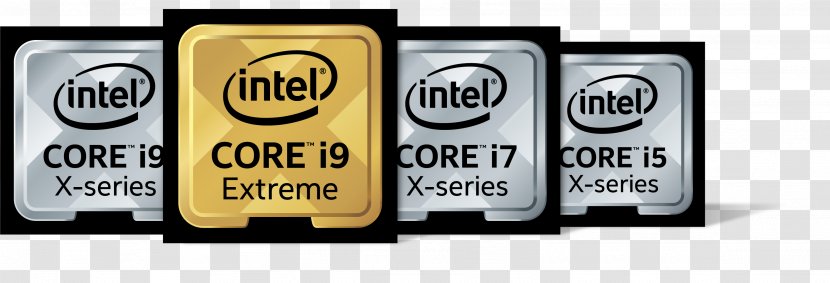 List Of Intel Core I9 Microprocessors I9-7980XE Kaby Lake - Brand Transparent PNG