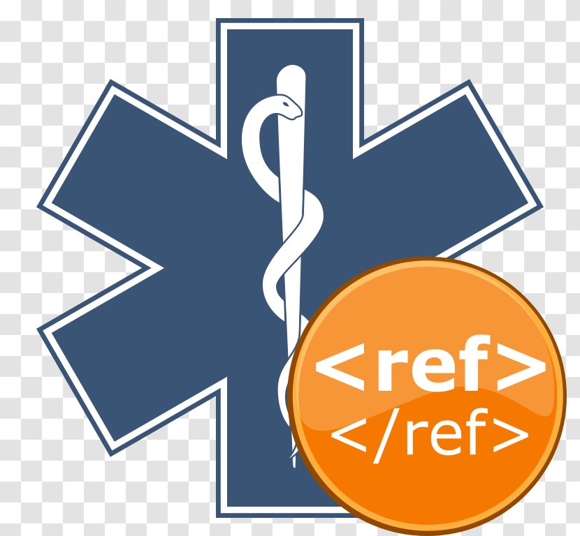 Star Of Life National Registry Emergency Medical Technicians Services Paramedic - Area Transparent PNG
